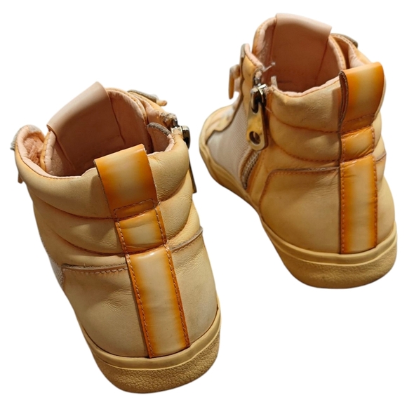 VINTAGE HAVANA Serious Peach Zippered Slip-On Shoes Size 7 - Picture 3 of 16